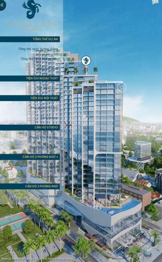 Beachfront Scenia Bay Apartment Nha Trang Exterior foto