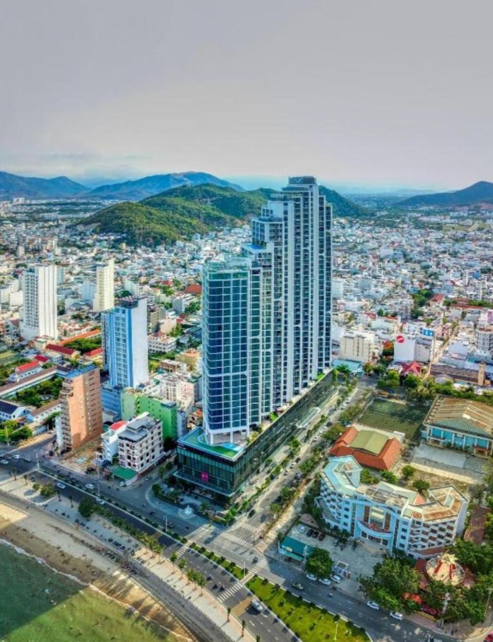 Beachfront Scenia Bay Apartment Nha Trang Exterior foto